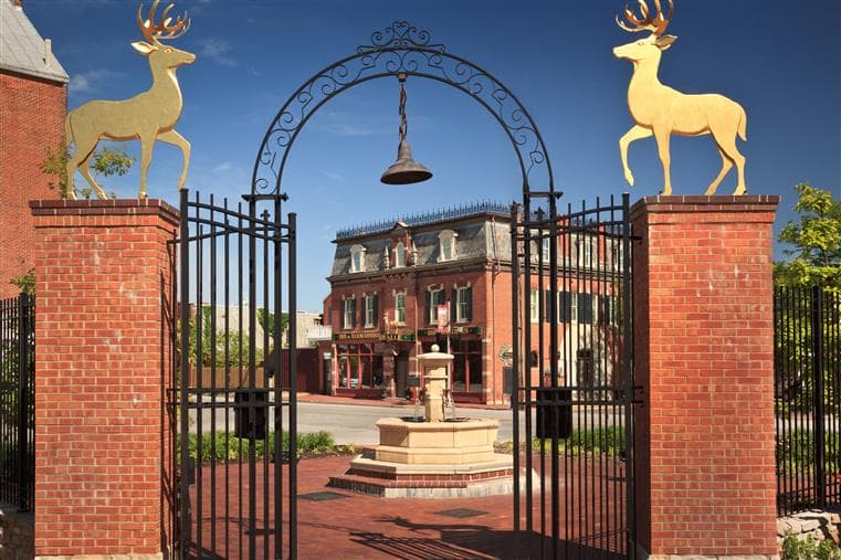 Hermannhof Garden Entrance